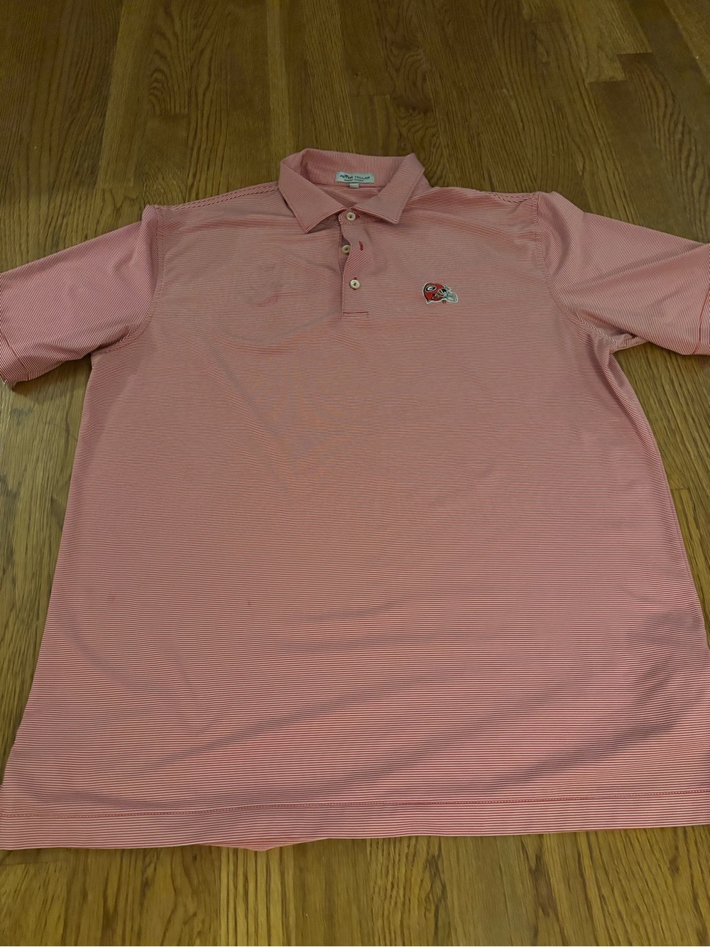 Peter Millar University of Georgia Striped Polo